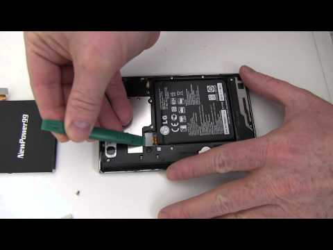 how to replace lg optimus g battery