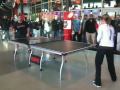 Biba Golic at ESPN 2010 Employee Table Tennis Tournament