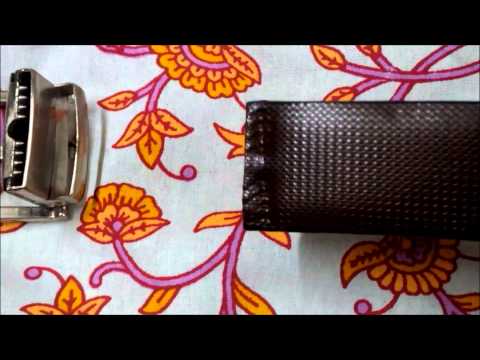 how to attach oakley belt buckle