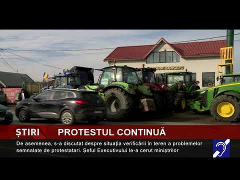 Protestul fermierilor și transportatorilor continuă