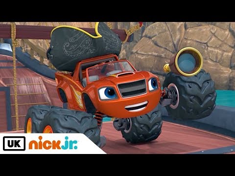 Blaze and the Monster Machines | Race for the Golden Treasure | Nick Jr. UK