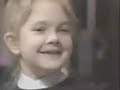 Drew Blythe Barrymore - Blue Peter 1982 Drew Blythe Barrymore - Blue Peter 1982