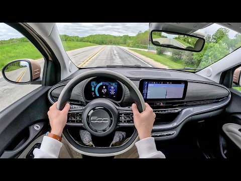 2024 Fiat 500e - POV First Drive (Binaural Audio)