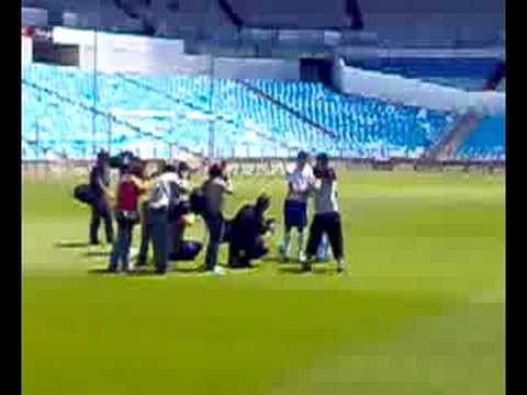 Presentaci&oacute;n en el Real Zaragoza