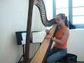 harpe - morceau débutante