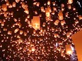 Loy Krathong, San Sai, Thailand. Loy Krathong, San Sai, Thailand.