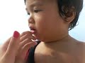 Angelica's beach fun!
