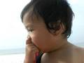 Angelica's beach fun!