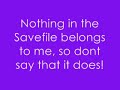 Savefile Time! Savefile Time!