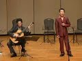 Countertenor D. Kai Ma Sings 