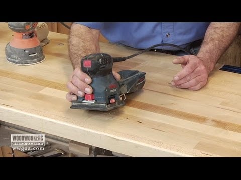 how to use belt sander
