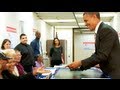 President Obama Early Votes