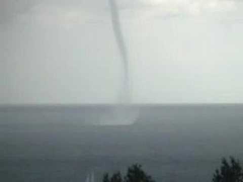 Twister on the Mediterranean sea
