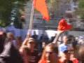 Bush Protest at UN leads to Civil Disobedience Part 1