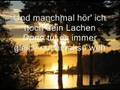 Denkst du manchmal noch an mich - Blümchen (with lyrics)