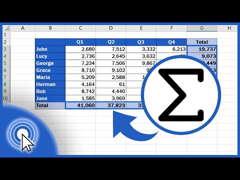video-linktoworks-How to Sum a Column in Excel