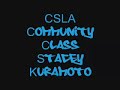 02/22/07 CSLA Community Class