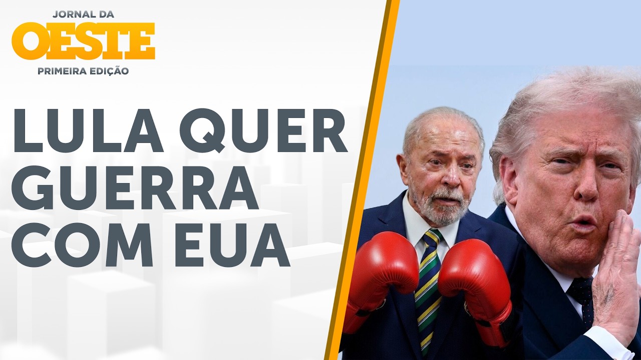 Lula quer a guerra comercial com os EUA para se vitimizar?