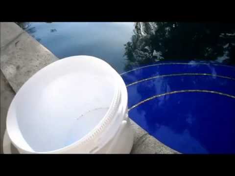 how to repair pool skimmer box leak
