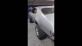 455-Powered 1969 Oldsmobile 4-4-2 Coupe 4x4 Idling