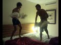 Pelea de almohadas en santa pola