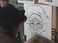 Caricature Artist At The Santa Cruz Boardwalk
