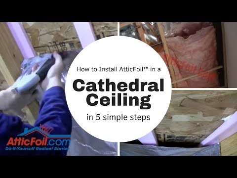 how to vent cathedral ceiling roofs