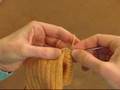 Short Row Heel with YOs, Part 3