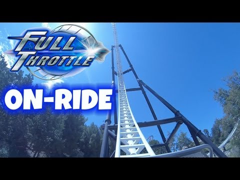 six flags magic mountain - http://clicktotweet.com/UHb8c Take a ride on Full Throttle a Steel Sit Down LSM roller coaster by Premiere Rides Inc as you get launched to speeds of 70 MPH ...