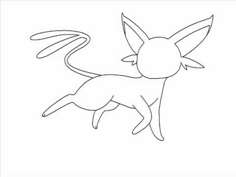 how to draw espeon