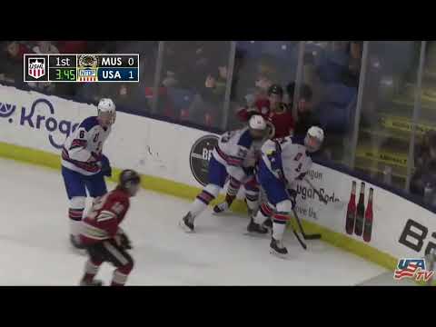 Brady Cleveland #6 - Shift by Shift (12/14/2022; Team USA vs Muskegon)