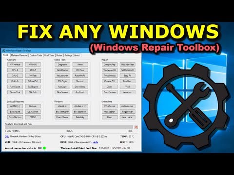 Fix any Windows with Windows Repair ToolBox in 2018
