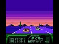 rad racer 2 unpolished full run without any continues or 'lives' loss (there are crashes but crashes makes things exciting!). not nearly as fun as rad racer (no engine sound is a huge backwards step), but still quite challenging. there is a lot of 'forced' car encounters that i think cheapen the game, unless you played the stage before chances are you will crash (like happened to me in stage 8 that i hadn't played in a long time grrr). stage 1 0:12 stage 2 2:54 stage 3 5:22 stage 4 8:04 stage 5 10:53 stage 6 13:44 stage 7 16:57 stage 8 19:49 ending 23:00