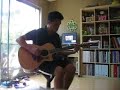 Kevin playing \"Time After Time\" by Cyndi Lauper.