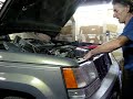 1995 Jeep Grand Cherokee Radiator & AC Condenser Removal