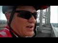bicycling across America, leaving llinois and entering Iowa
