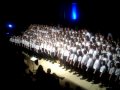 Robyn Quigg with Inverclyde junior AND senior choir