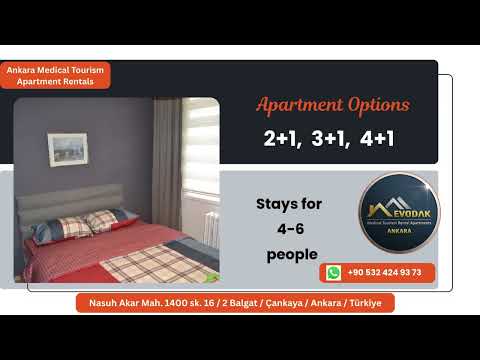 Health tourism accommodation in Balgat Ankara