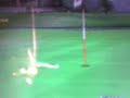 Minna no golf psp backspin hole in one