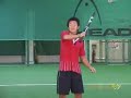 テニスの素振り２