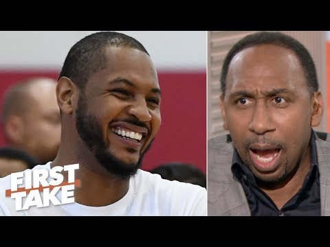 Video: LeBron has the clout to get Carmelo Anthony signed - Stephen A. | First Take