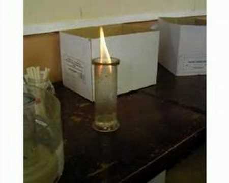 Buring Heavy Gas