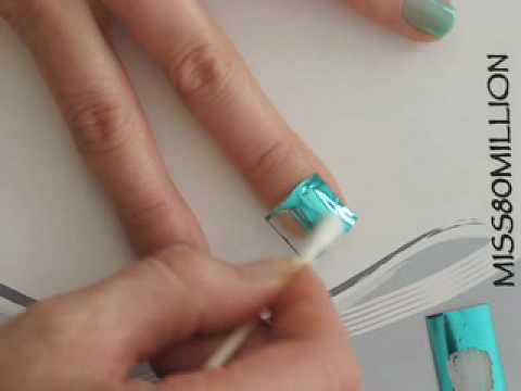 how to apply nail foils