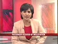Passenger accused of molestation