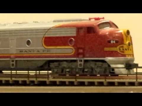 how to fasten n scale track