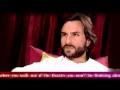 Saif Ali Khan talks about Kareena Kapoor's bare back