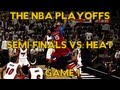 NBA 2K12 My Player Playoffs - Losing Is Not An Option: Semi-Finals Game 1 VS. Heat Feat. Athletic PG