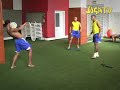 Brasilians having some fun
