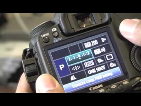 50D - This tutorial shows you how to set and use the 50D's camera preset buttons.