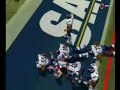 hahahaha look how many guys miss me from my bro's team when i score this touchdown!